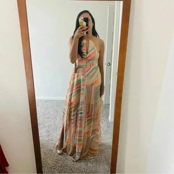 Colorful Party Dress - Picture 2 of 6